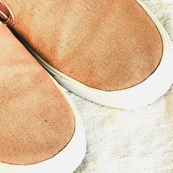 Comfort Trendz Sneakers Canvas Slip On Pink 10 Women Shoes Beach Preppy - Picture 7 of 11